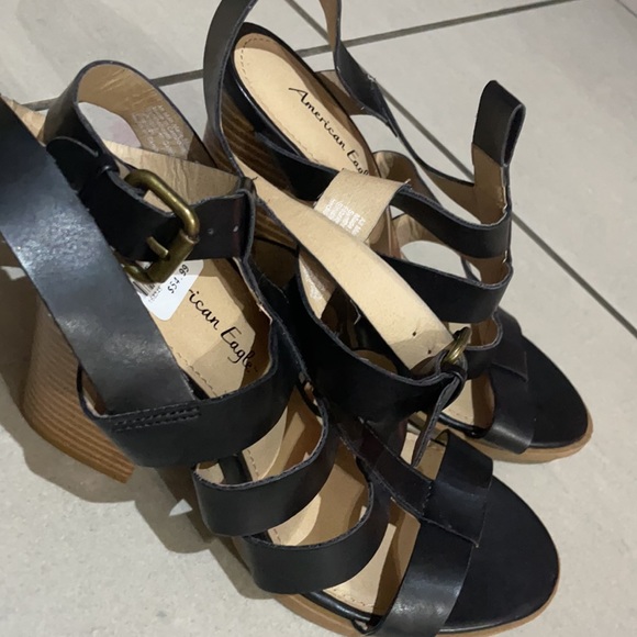 American Eagle strap heels - Picture 2 of 3
